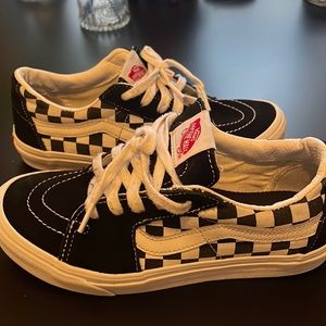 Checkered Vans